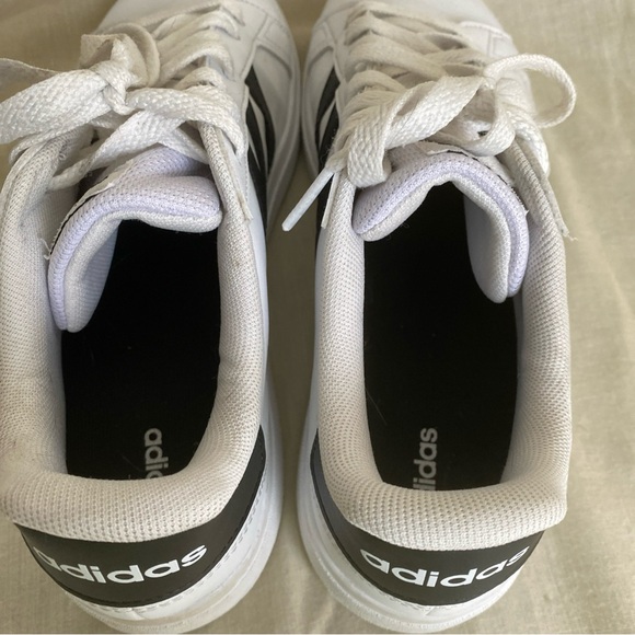 Adidas Grand Court 2.0 White Black- Men’s -7, Women’s-9 - Picture 6 of 9